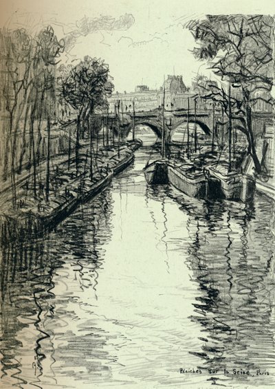 सीन पर बैन, 1915 द्वारा फ्रैंक मिल्टन आर्मिंगटन