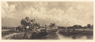 एक रोमन नहर, 1904। द्वारा फ्रैंक शॉर्ट