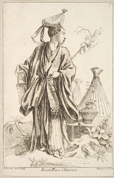 चीनी कलाकार, 1738-45। द्वारा फ्रांकोइस बाउचर