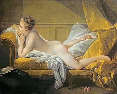Reclining न्यूड (मिस OMurphy) द्वारा François Boucher