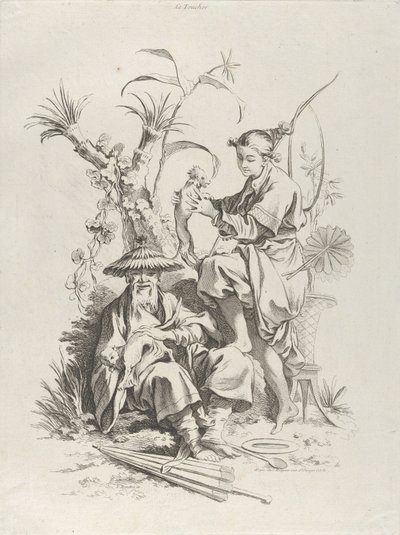 टच, 1720-70। द्वारा फ्रांकोइस बाउचर