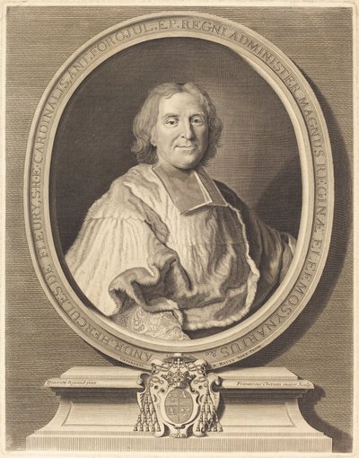 कार्डिनल फ़्ल्यूरी द्वारा फ़्राँस्वा चेरो I Hyacinthe Rigaud . के बाद
