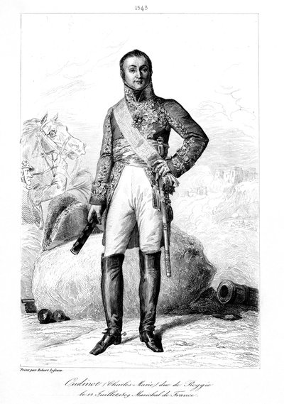 निकोलस चार्ल्स औडिनोट 1767-1847, ड्यूक ऑफ रेजिगो और फ्रांस के मार्शल, 1839। द्वारा फ्रांकोइस पीजोत