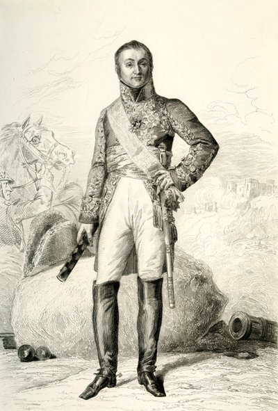 निकोलस चार्ल्स औडिनोट, 1804, 1839। द्वारा फ्रांकोइस पीजोत