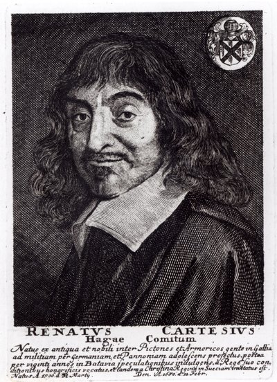 रेने डेसकार्टेस का चित्रण (1596-1650) द्वारा फ्राँस हल्स