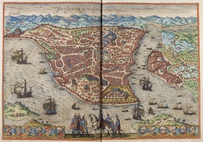 बीजान्टियम। Constance से: संयुक्त विश्व, 1572 द्वारा फ्रैंस होजेनबर्ग