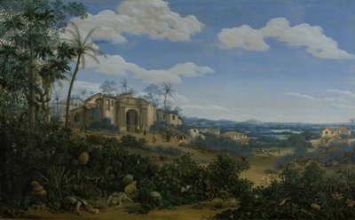 ऑलिंडा, ब्राजील, 1662 का दृश्य द्वारा Frans Post