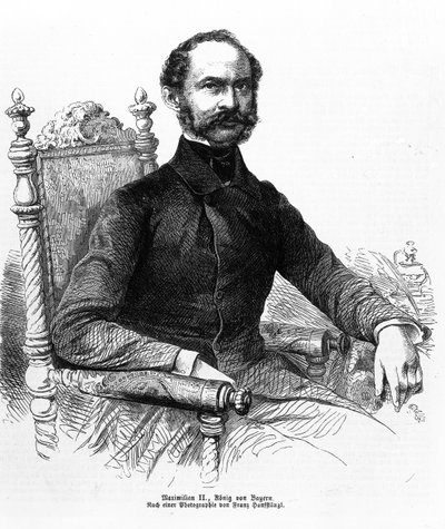 मैक्सिमिलियन II (1811-64), बवेरिया का राजा द्वारा फ्रांज हनफस्तांगल