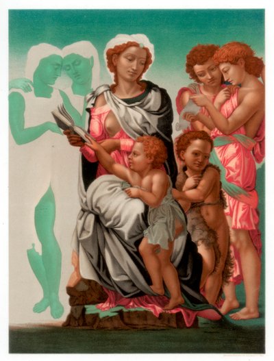 मैनचेस्टर मैडोना, c1497 1870 द्वारा फ्रांज केल्होवेन