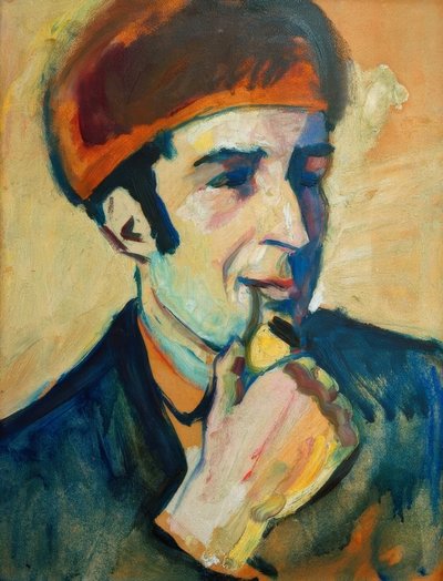 पोर्ट्रेट फ्रांज मार्क द्वारा Franz Marc