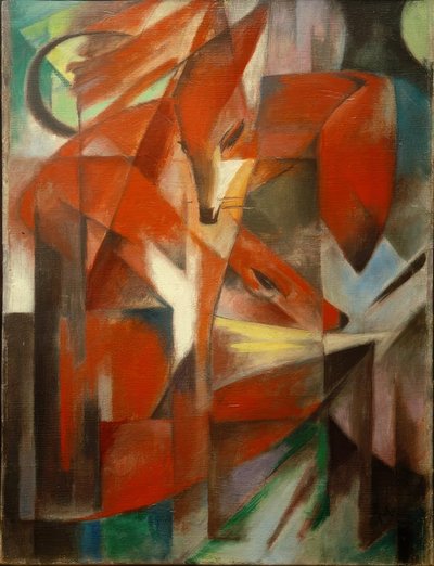 लोमड़ी द्वारा Franz Marc