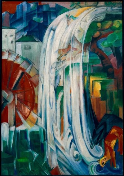 मंत्रमुग्ध मिल द्वारा Franz Marc