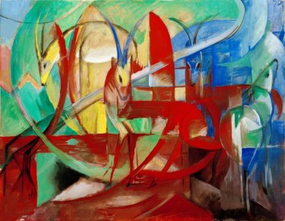 gazelles द्वारा Franz Marc