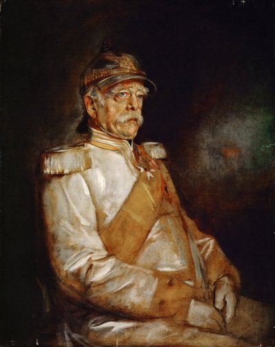 लेनबैक, फ्रांज, वॉन (1836-1904) द्वारा ओटो वॉन बिस्मार्क (1815-1898) का पोर्ट्रेट। तेल के रंगों से केन्वस पर बना चित्र द्वारा फ्रांज सेराफ वॉन लेनबैक