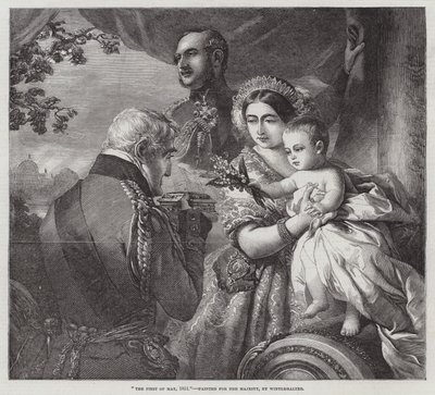 मई 1851 के पहले, महामहिम के लिए चित्रित द्वारा फ्रांज जेवियर विंटरहेल्टर