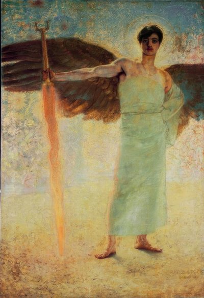 स्वर्ग का संरक्षक द्वारा Franz von Stuck