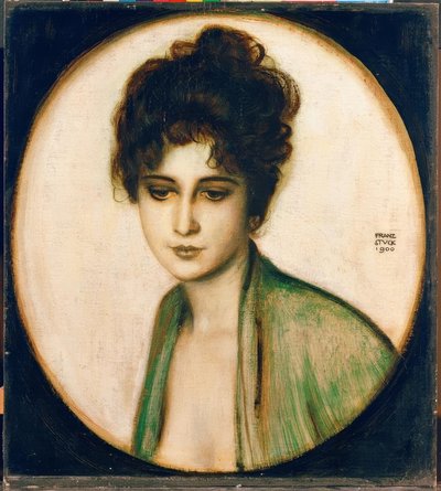 फ्रांज वॉन स्टक, श्रीमती फीज़ - पेंटिंग का चित्रांकन, 1900s द्वारा Franz von Stuck