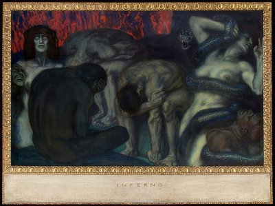 नरक। 1908 द्वारा फ्रांज वॉन अटक गया