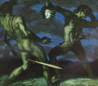 मेडुसा के प्रमुख के साथ पर्सियस द्वारा Franz von Stuck