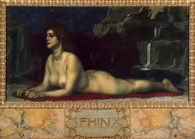 गूढ़ व्यक्ति द्वारा Franz von Stuck