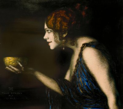 Tir Durieux Circe  F. v पर। अटक द्वारा Franz von Stuck