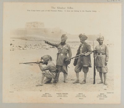 खैबर राइफल्स, 1900 सर्का द्वारा फ्रेड ब्रेमर