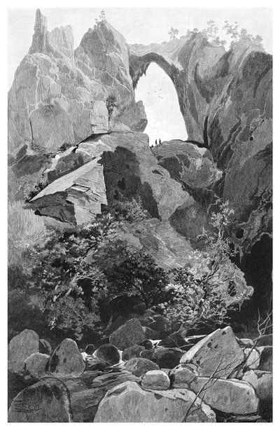 कार्लोटा आर्क, जेनोलान गुफाएं, न्यू साउथ वेल्स, ऑस्ट्रेलिया, 1886। द्वारा फ्रेडरिक बी