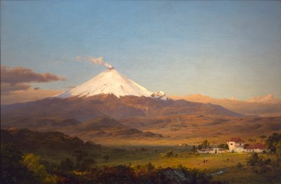 कोटोपेक्सी, 1855। द्वारा फ्रेडरिक एडविन चर्च