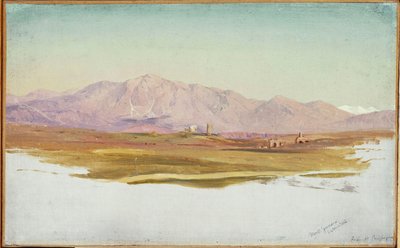 मोंटे गीनारो, सबाइन पर्वत, 1869 द्वारा फ्रेडरिक एडविन चर्च