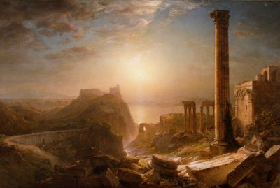 1873 में सागर द्वारा सीरिया द्वारा Frederic Edwin Church