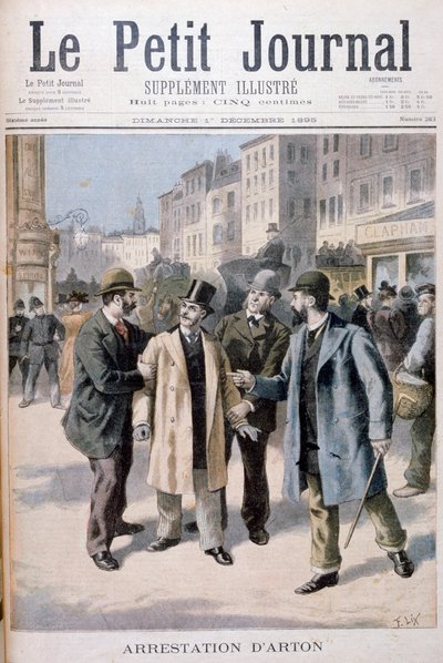 अरटन की गिरफ्तारी, 1895 द्वारा फ्रेडरिक लिक्स