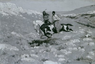 सबसे तेज घोड़े का समारोह, c.1900 द्वारा फ्रेडरिक रेमिंगटन