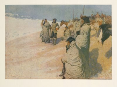 कोलियर्स वीकली, पब से ला वेरेंड्री। 1906 द्वारा फ्रेडरिक रेमिंगटन