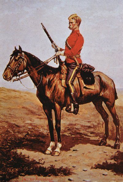 कनाडा की उत्तर-पश्चिम घुड़सवार पुलिस द्वारा फ्रेडरिक रेमिंगटन