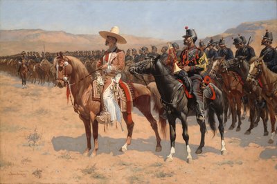 मैक्सिकन मेजर, 1889। द्वारा फ्रेडरिक रेमिंगटन