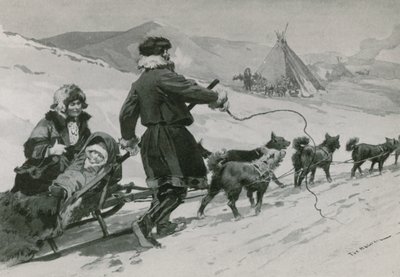 Samoyedes द्वारा फ़्रेडरिक डी हेनेन