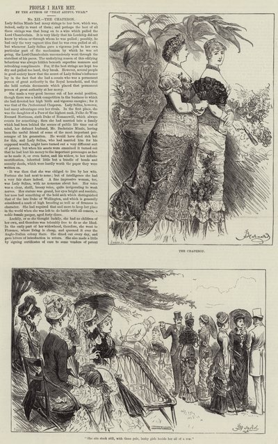 लोग आई हैव मेट, चपरॉन द्वारा फ्रेडरिक बर्नार्ड