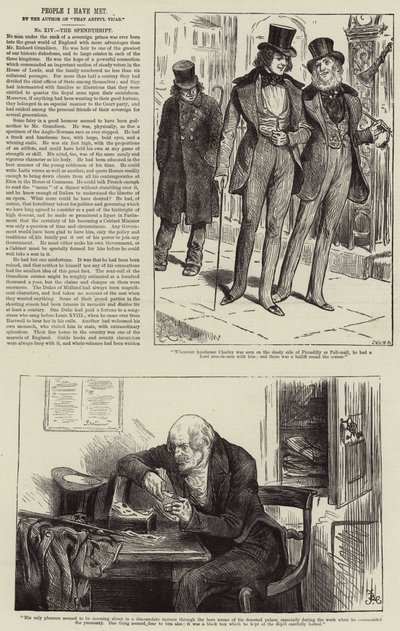लोग मेरे पास हैं, स्पेंथ्रिफ्ट द्वारा Frederick Barnard