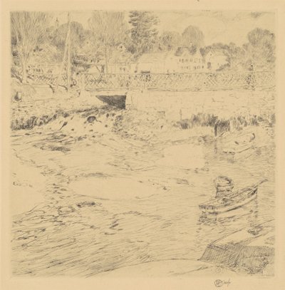ओल्ड लेस, 1915। द्वारा फ़्रेडरिक चाइल्ड हस्साम