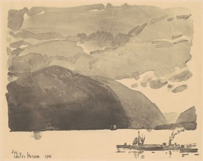 स्टॉर्म किंग, 1918। द्वारा फ़्रेडरिक चाइल्ड हस्साम
