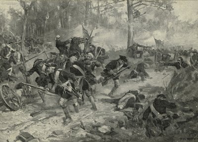 यूटाव स्प्रिंग्स की लड़ाई, 1903 द्वारा फ्रेडरिक कॉफ़े योहान