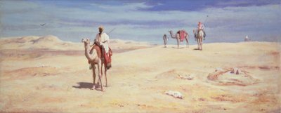 रेगिस्तान में अरब द्वारा Frederick Goodall