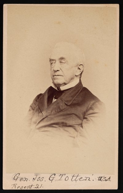 1864 से पहले जनरल जोसेफ गिल्बर्ट टॉटन का पोर्ट्रेट 1788-1864। द्वारा फ्रेडरिक गुटेकुंस्ट