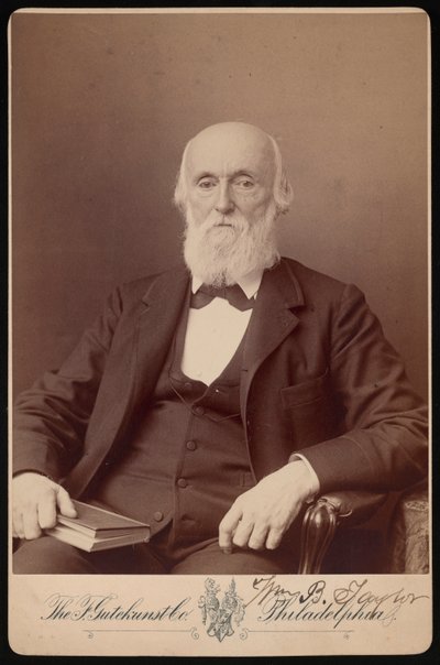 विलियम बोवर टेलर का पोर्ट्रेट 1821-1895, अप्रैल 1893। द्वारा फ्रेडरिक गुटेकुंस्ट