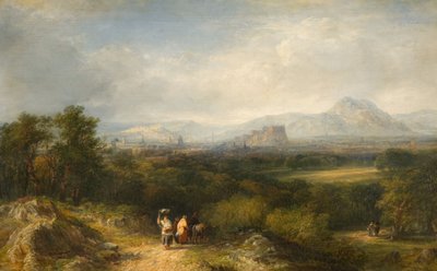 कॉर्स्टोर्फिन से एडिनबर्ग, 1846। द्वारा फ्रेडरिक हेनरी हेनशॉ