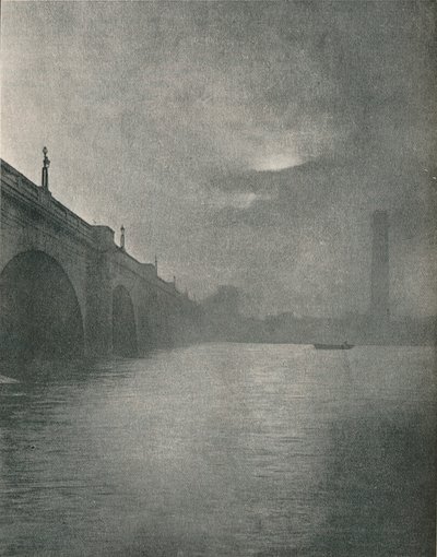 वाटरलू ब्रिज, 1877 द्वारा फ्रेडरिक होलीयर