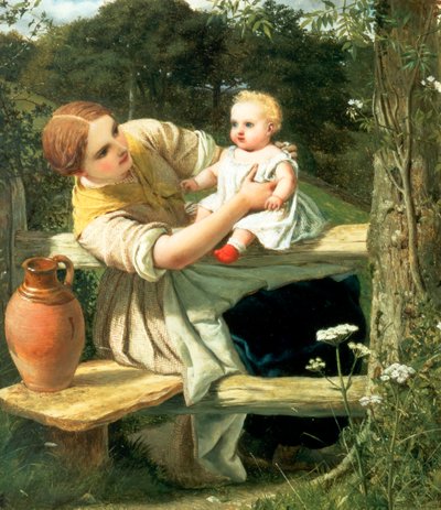 वसंत के रास्ते में, c1862 द्वारा फ्रेडरिक रिचर्ड पिकर्सगिल