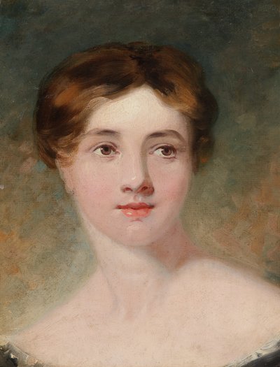 एक महिला का चित्रण द्वारा Frederick Thomas Lines