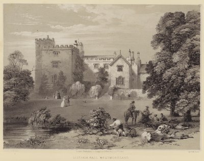Sizergh Hall, Westmoreland द्वारा फ्रेडरिक विलियम हुल्मे