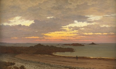इवनिंग ऑन द कोस्ट, 1887 द्वारा Frederick William Meyer